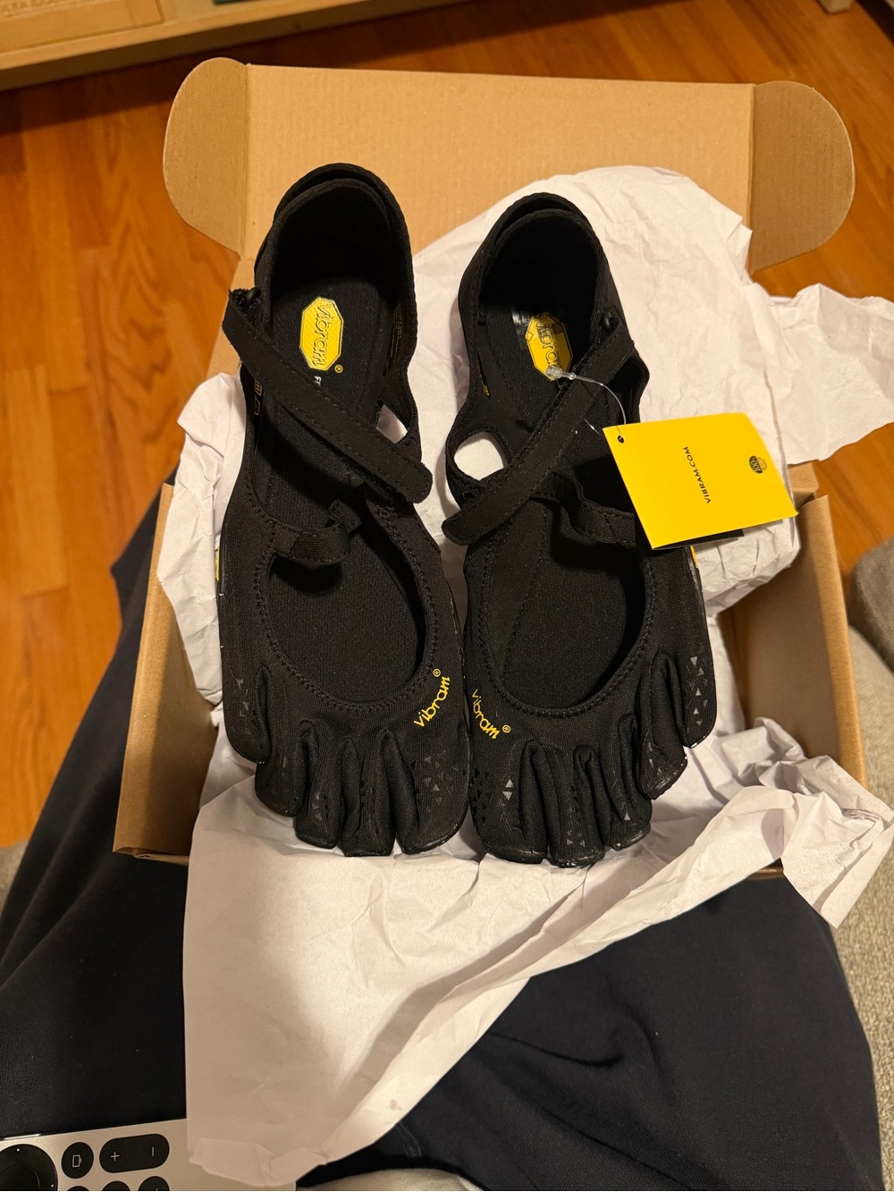 Vibram Black FiveFingers Toe Shoes